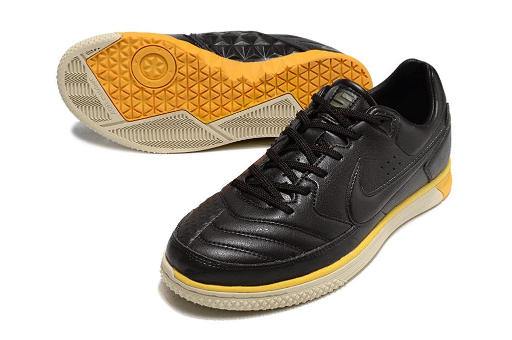 Nike Gato Futsal - Preto Dourado