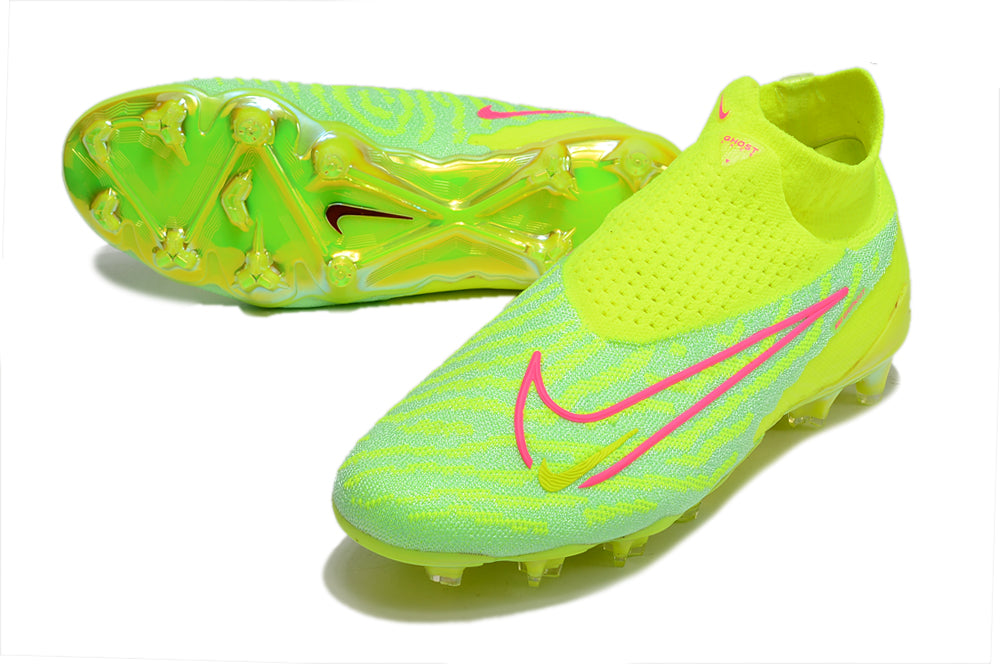 Nike Phantom GX Elite DF FG - Verde Limão