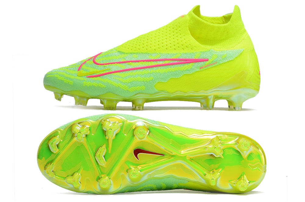 Nike Phantom GX Elite DF FG - Verde Limão
