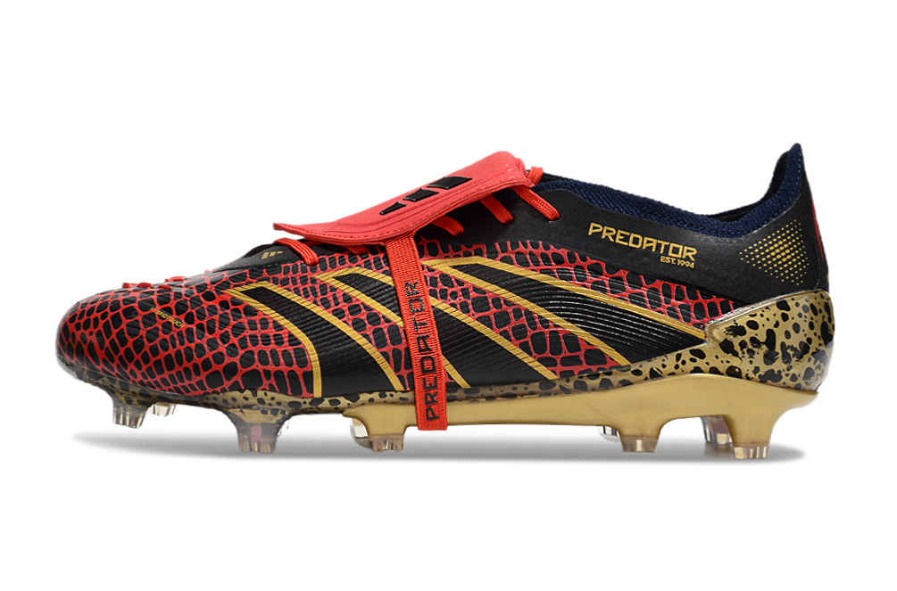 Adidas Predator Elite Tongue FG - Vermelho