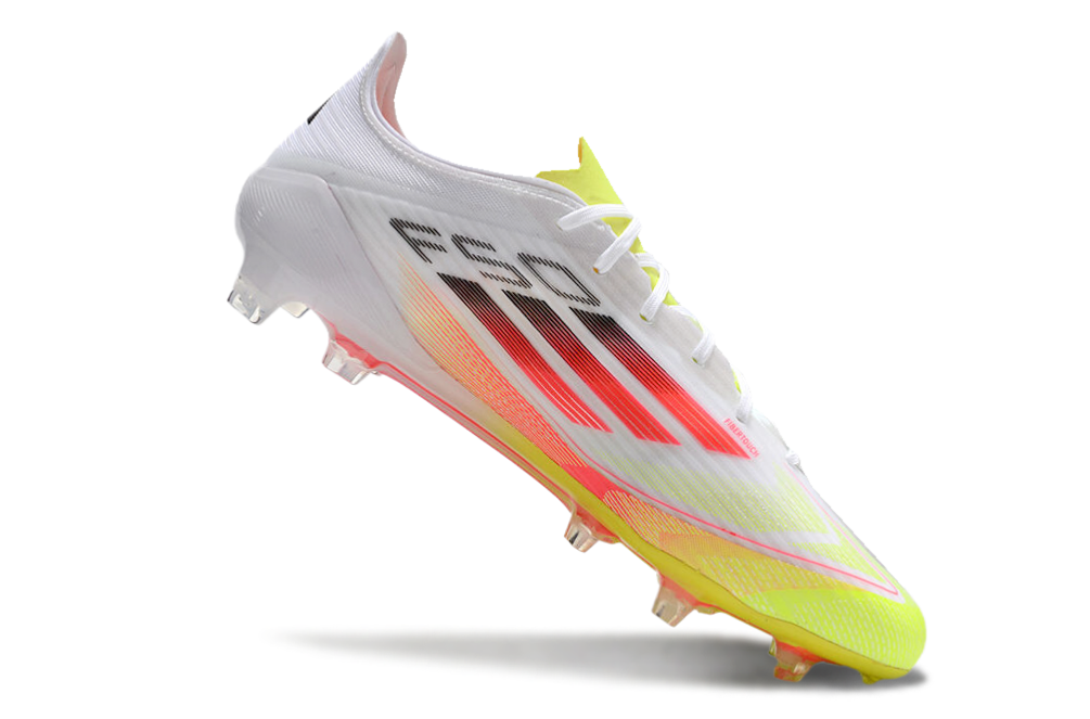 Adidas F50 Elite FG - Branco Amarelo