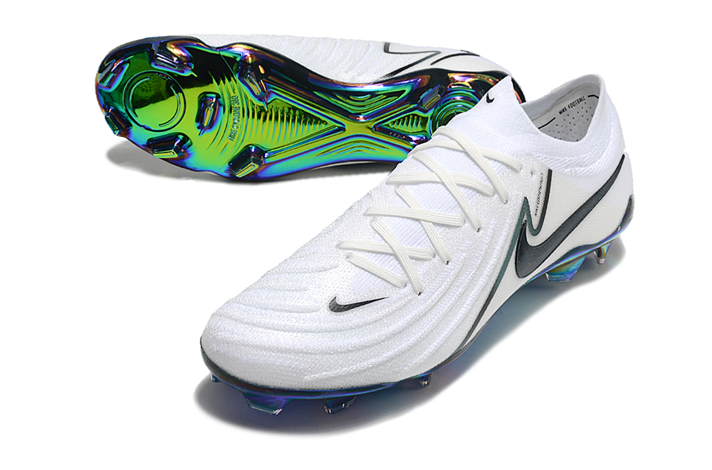 Nike Phantom GX2 Elite FG - Branco Verde Esmeralda