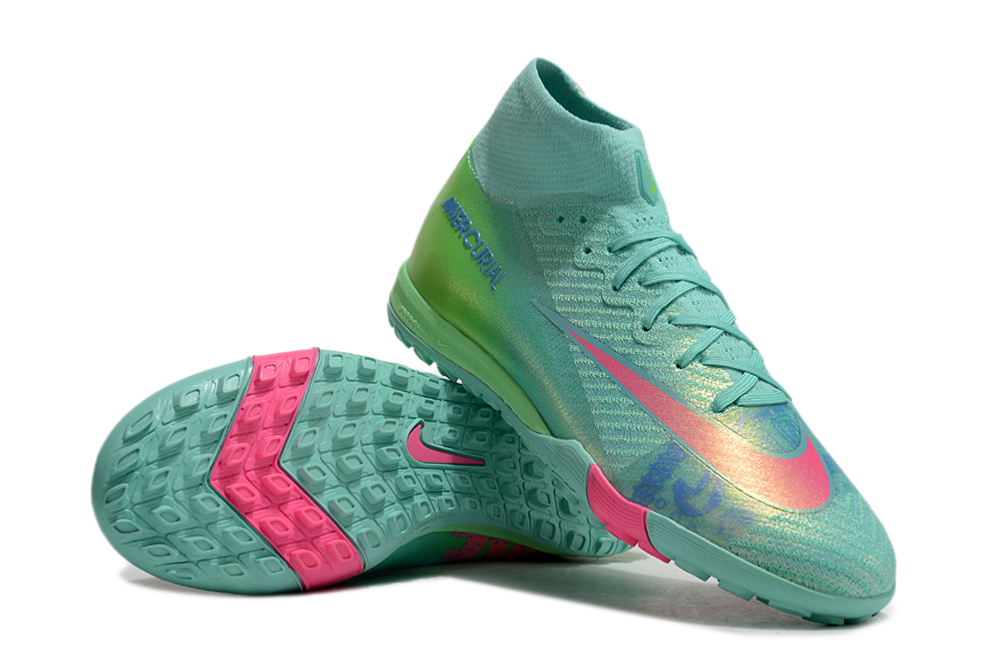 Nike Air Zoom Superfly 10 Society Elite TF - Azul Verde
