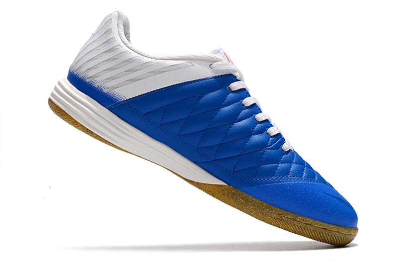 Nike Lunar Gato II Futsal - Branco Azul