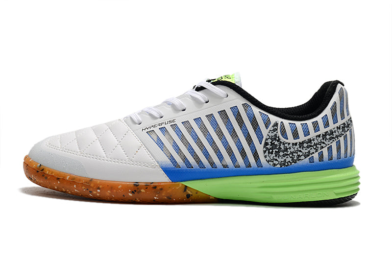 Nike Lunar Gato II Futsal Branco Azul Verde