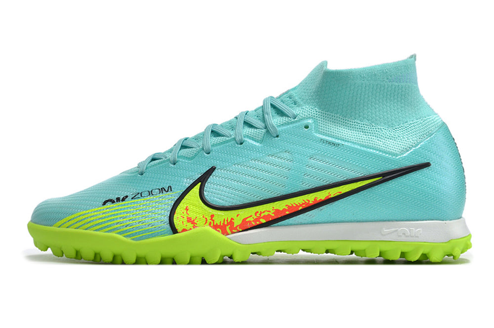 Nike Air Zoom Mercurial Superfly 9 Elite Society - Azul Verde