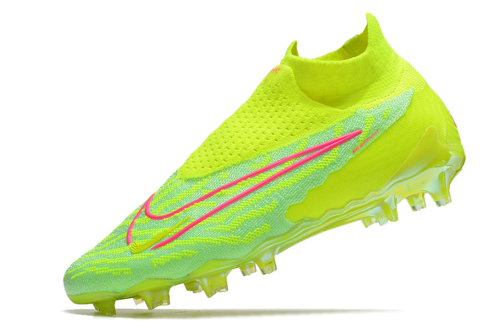 Nike Phantom GX Elite DF FG - Verde Limão