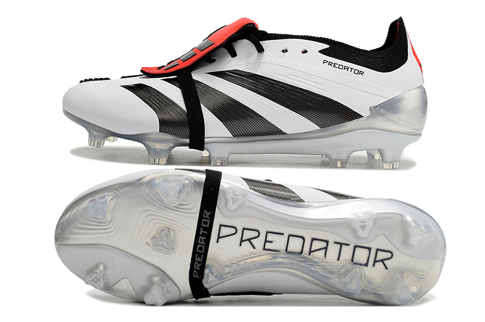 Adidas Predator Elite Tongue FG - Cinza Preto