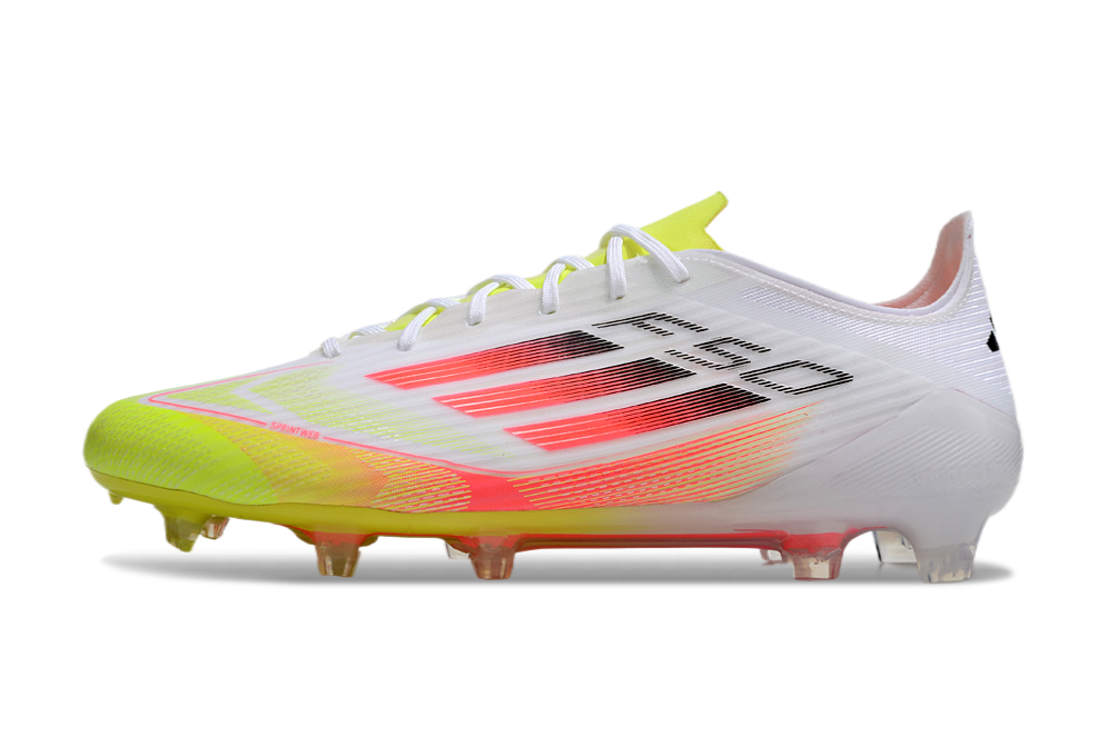 Adidas F50 Elite FG - Branco Amarelo