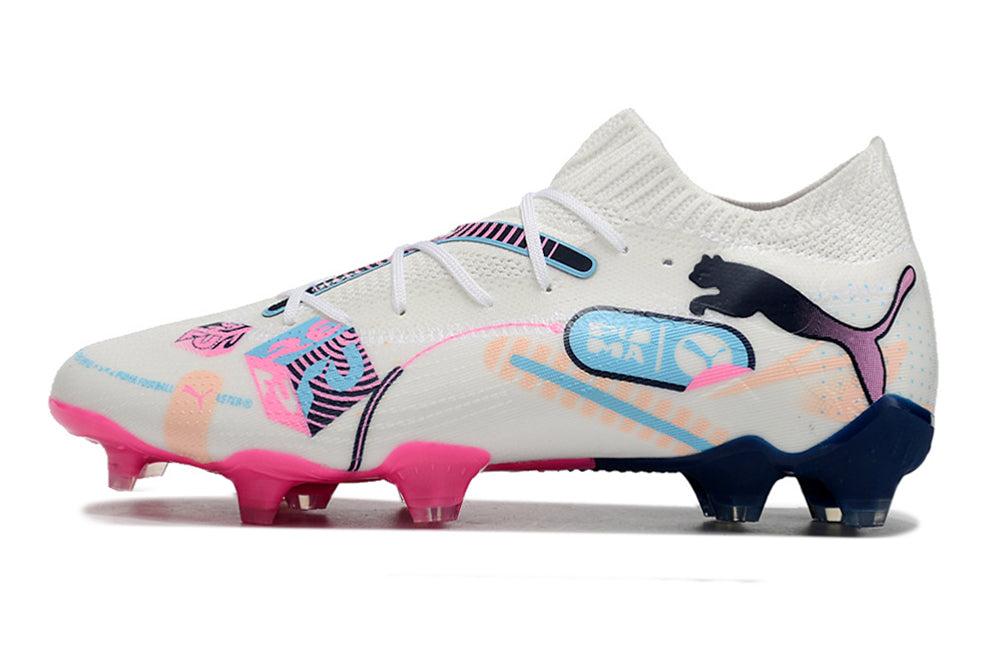 Puma Future 7 FTR FG - Branco Rosa