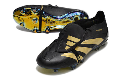 Adidas Predator Elite Tongue FG - Preto Dourado