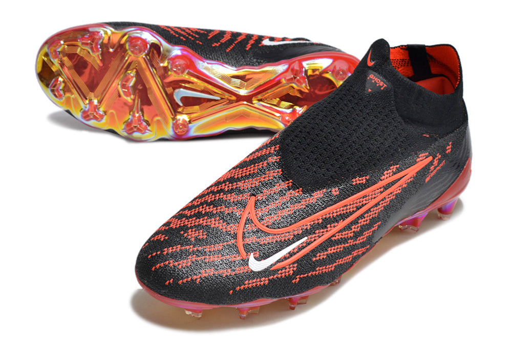 Nike Phantom GX Elite DF FG - Preto Vermelho