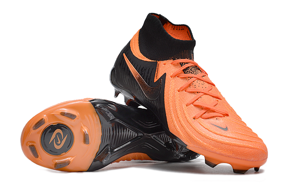 Nike Feminina Phantom Luna II Elite FG - Laranja Preto