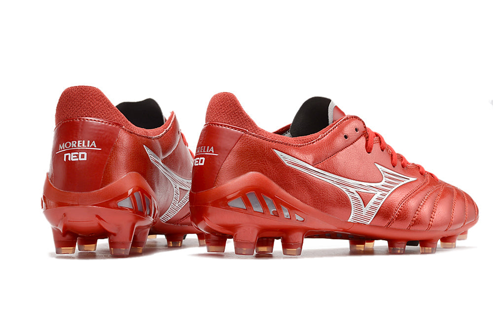 Mizuno Morelia Neo III Pro FG - Vermelho