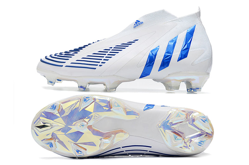 Adidas Predator Edge + FG Branco Azul