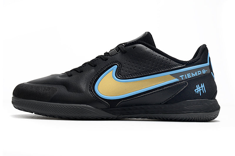 Nike Tiempo Legend 9 Pro Futsal Preto Dourado