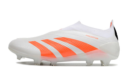 Adidas Feminina Predator Elite + FG - Branco Laranja