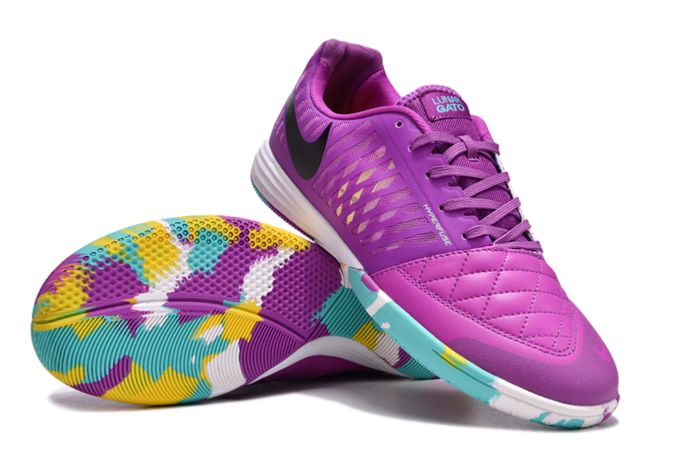 Nike Feminina Lunar Gato II Futsal - Roxo