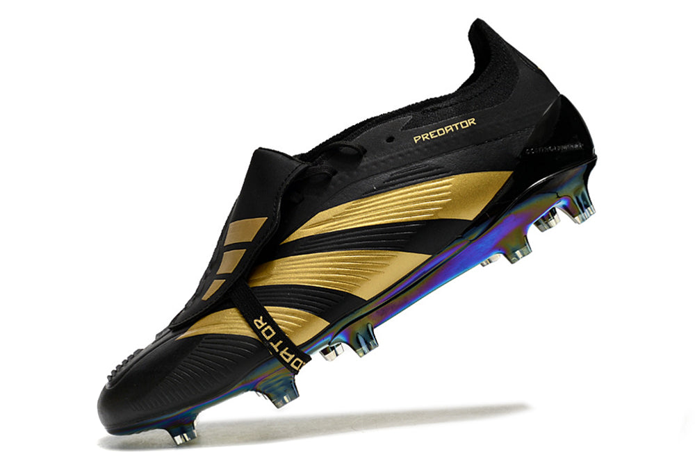 Adidas Predator Elite Tongue FG - Preto Dourado