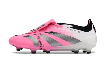 Adidas Predator Elite Tongue FG - Branco Rosa