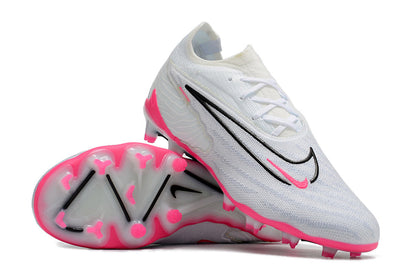 Nike Feminina Phantom GX Elite FG - Branco Rosa