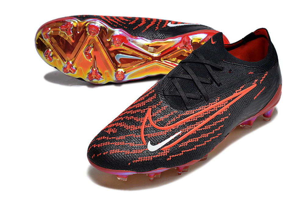 Nike Phantom GX Elite FG - Preto Vermelho