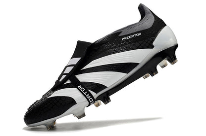 Adidas Predator Elite Tongue FG - Preto Branco