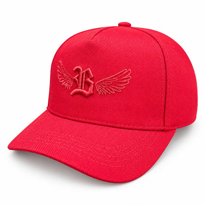 Quepis Snapback - All Red New Wings Icon