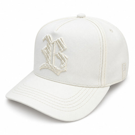 Quepis Snapback - Off White Locked