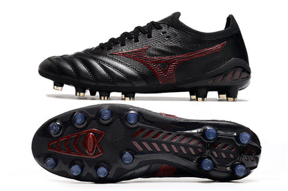 Mizuno Morelia Neo III FG - Preto Vermelho