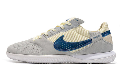 Nike Street Gato Futsal - Bege Azul