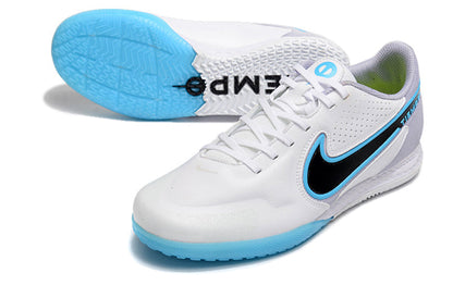 Nike Tiempo Legend 9 Pro Futsal - Branco Azul