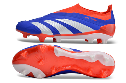 Adidas Predator Elite + FG - Azul Vermelho