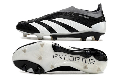 Adidas Predator Elite + FG - Preto Branco