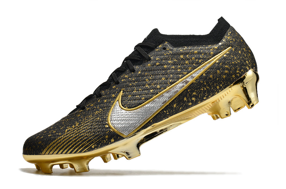 Nike Air Zoom Mercurial Vapor 15 FG Elite - Preto Dourado