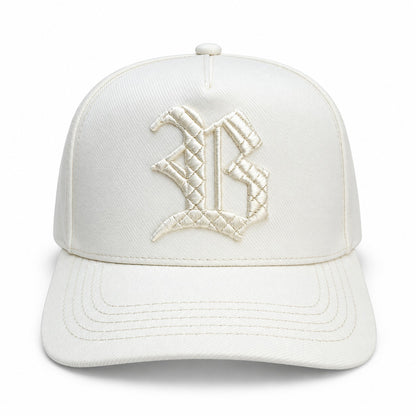 Quepis Snapback - Off White Locked