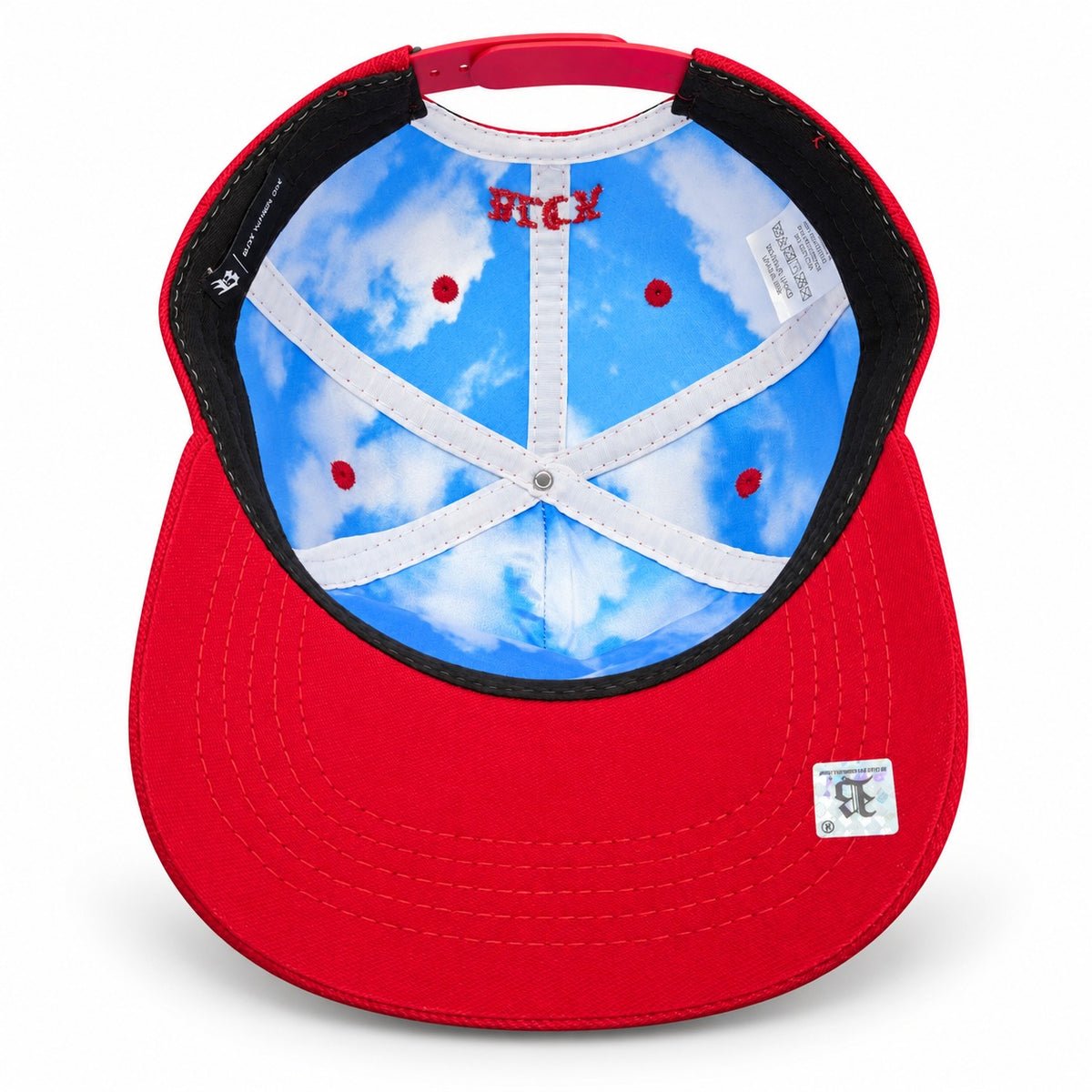 Quepis Snapback - All Red New Wings Icon