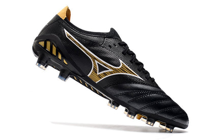 Mizuno Morelia Neo III FG - Preto Amarelo