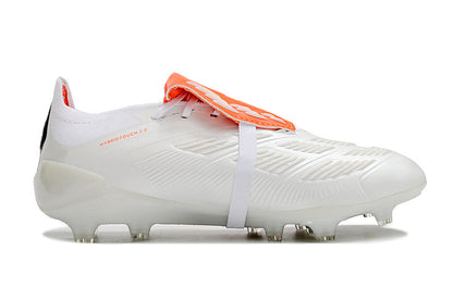 Adidas Feminina Predator Elite Tongue FG - Branco Laranja