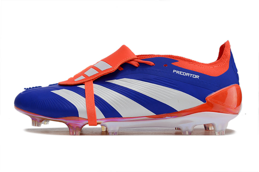 Adidas Predator Elite Tongue FG - Azul Vermelho