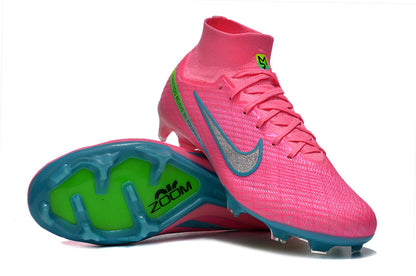 Nike Feminina Air Zoom Superfly 9 FG Elite - Rosa Azul