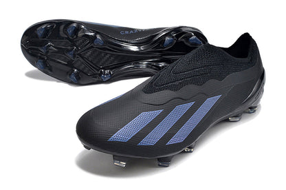 Adidas X Crazyfast .1 Laceless FG - Preto