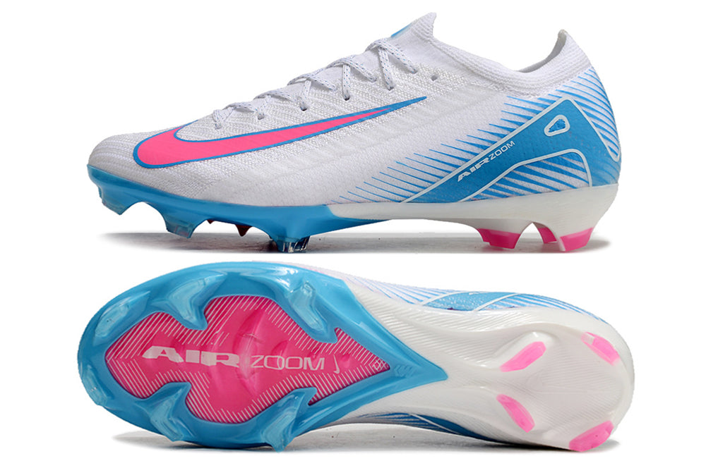 Nike Air Zoom Mercurial Vapor 16 Elite FG - Branco Azul Rosa