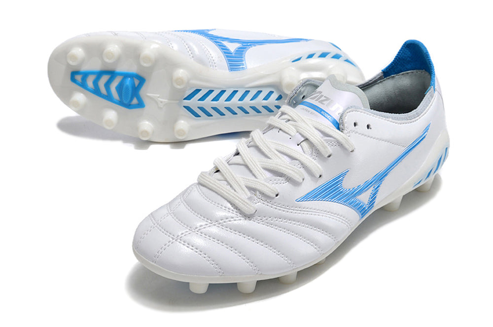 Mizuno Morelia Neo III Pro FG - Branco Azul