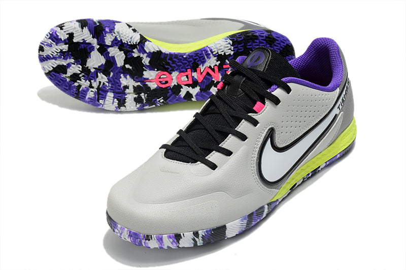 Nike Tiempo Legend 9 Pro Futsal - Cinza Roxo