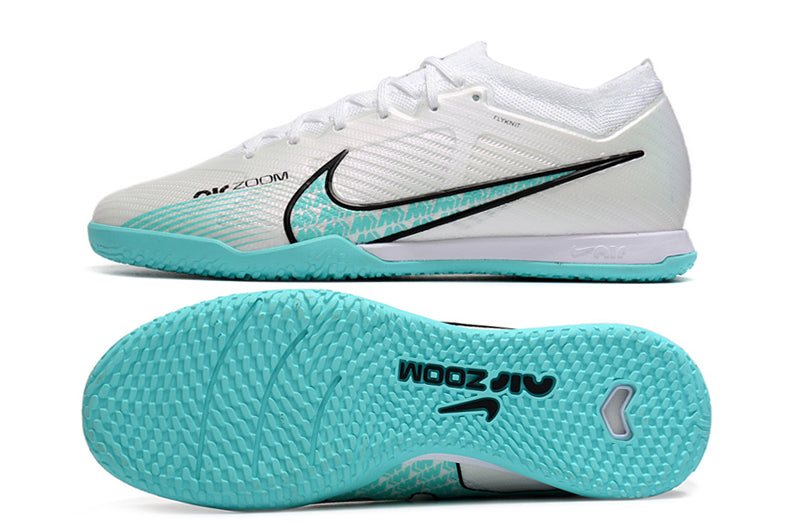 Nike Mercurial Air Zoom Vapor 15 Elite Futsal - Branco Azul