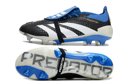 Adidas Feminina Predator Elite Tongue FG - Preto Azul