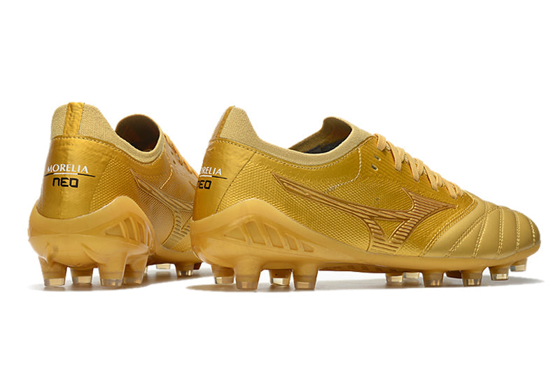 Mizuno Morelia Neo III FG Gold