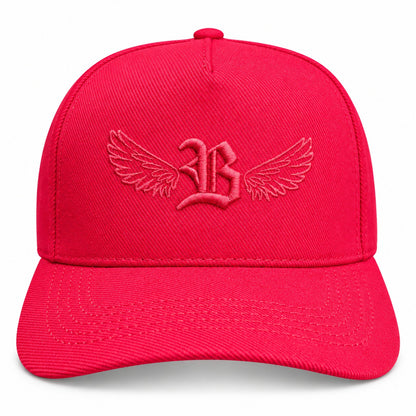 Quepis Snapback - All Red New Wings Icon