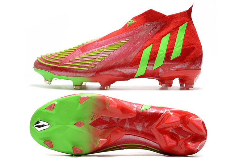 Adidas Predator Edge + FG Vermelho Verde